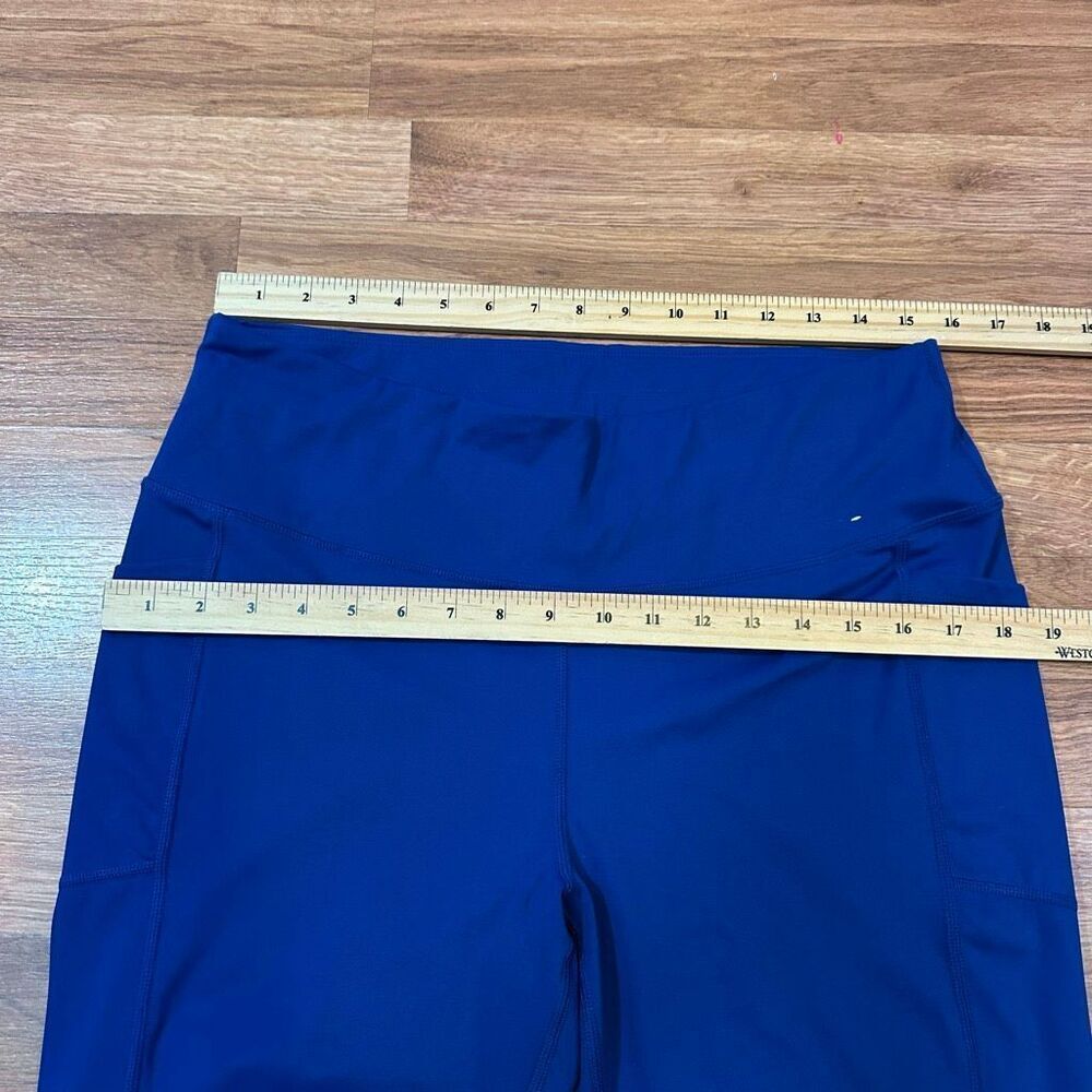 Mondetta  Royal Blue Workout Yoga Leggings | Women Size XL - Picture 4 of 8